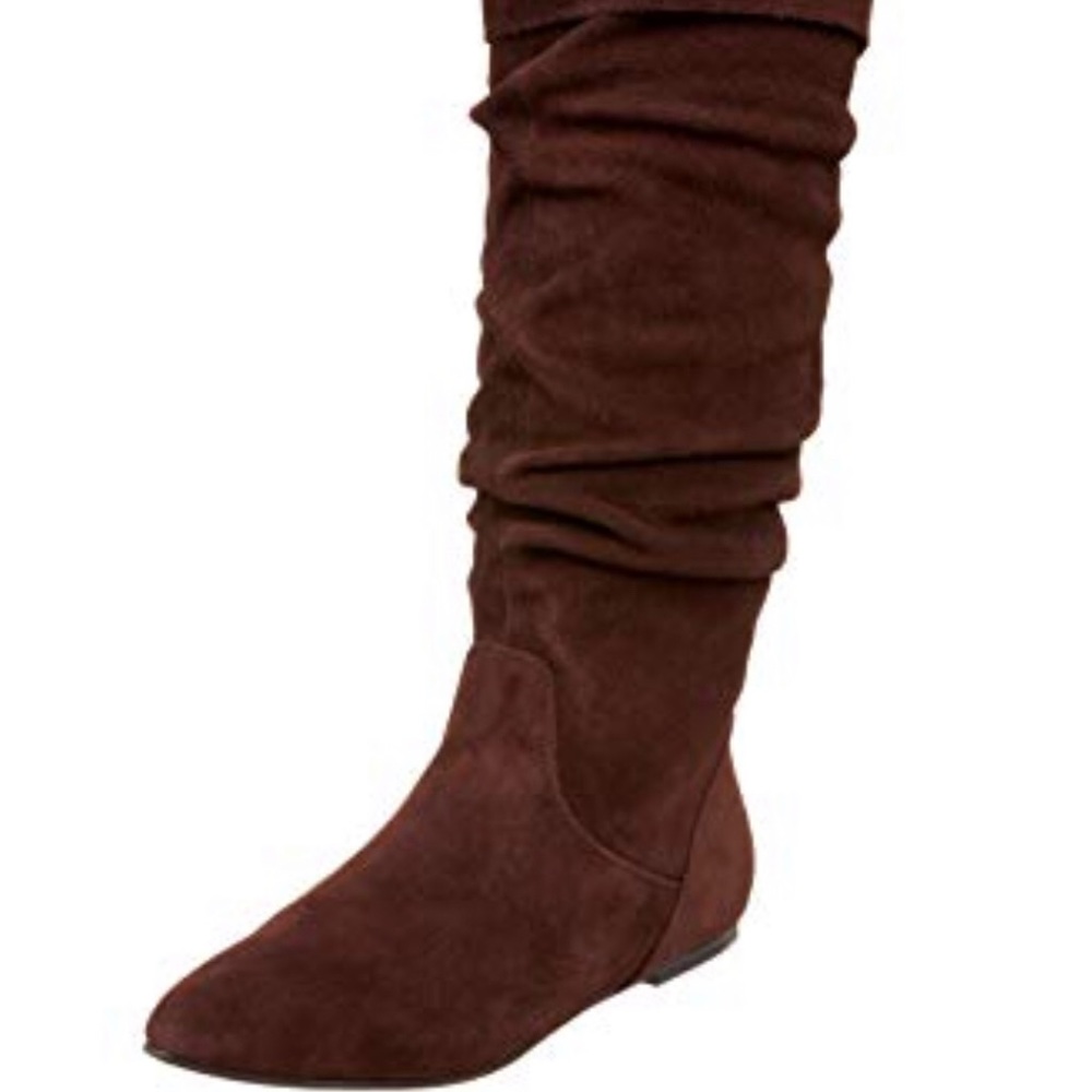 steve madden tyller brown suede boot